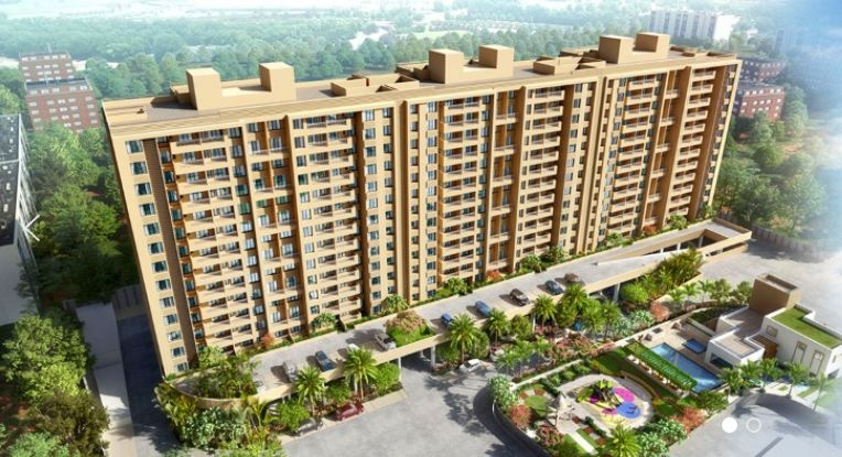 2 BHK Flats & Apartments for Sale in Tathawade, Pune (790 Sq.ft.)