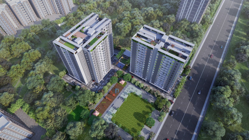 3 BHK Flats & Apartments for Sale in Tathawade, Pune (981 Sq.ft.)