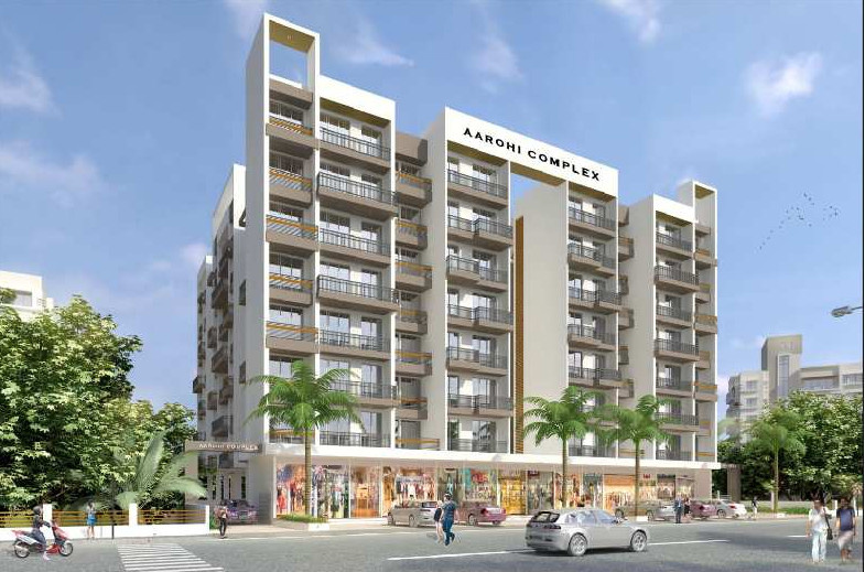 1 BHK Flats & Apartments for Sale in Navade, Navi Mumbai (610 Sq.ft.)