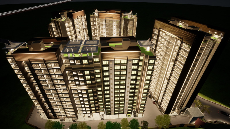 1 BHK Flats & Apartments for Sale in Taloja Panchanand, Navi Mumbai (546 Sq.ft.)