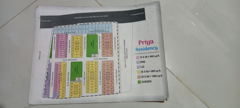 600 Sq.ft. Residential Plot For Sale In Sanwer Road, Indore