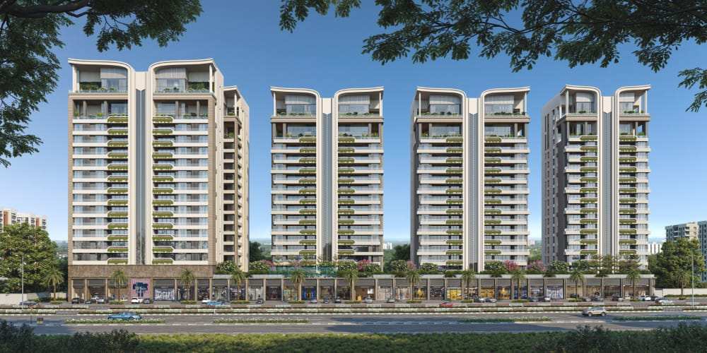 4 BHK Flats & Apartments for Sale in Vesu, Surat (4000 Sq.ft.)