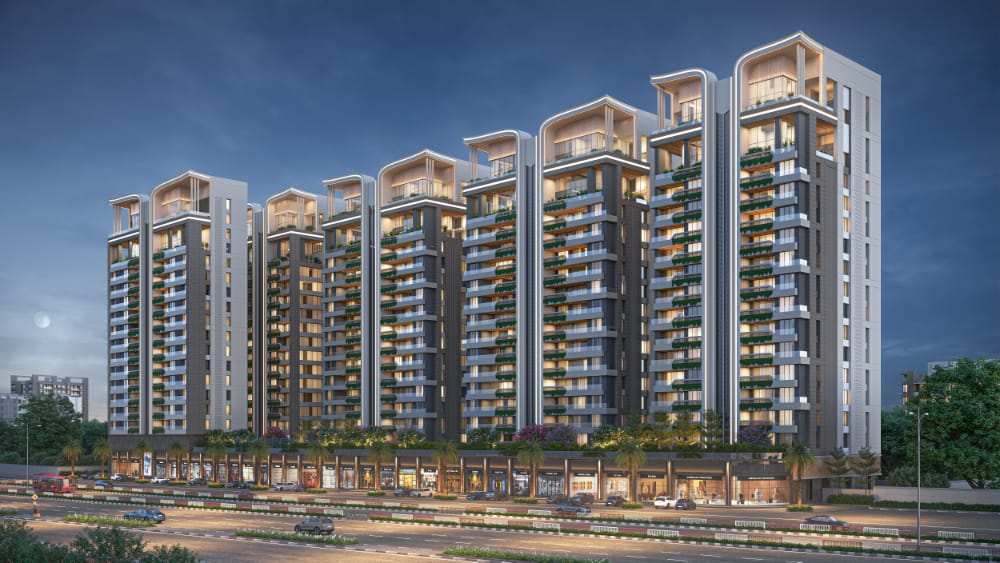 4 BHK Flats & Apartments for Sale in Vesu, Surat (4000 Sq.ft.)