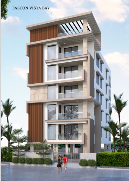 Luxury Flats with 2560 sft and 2 car parkings for each flat with high quality construction at city nearby R.K.Beach with Beach view