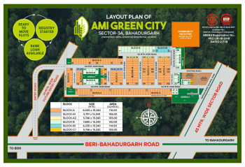 105 Sq. Yards Residential Plot For Sale In Sector 3, Bahadurgarh