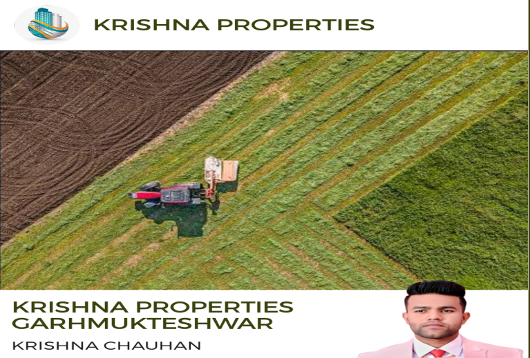 8 Bigha Agricultural/Farm Land for Sale in Garhmukteshwar, Hapur