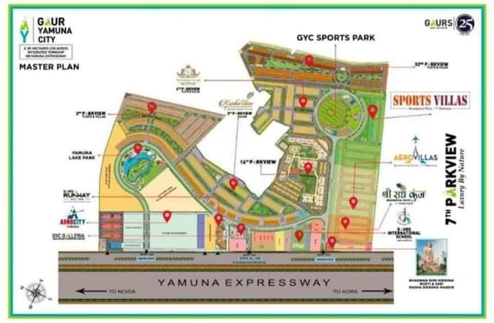 105 Sq. Yards Residential Plot For Sale In Yamuna Expressway, Greater Noida