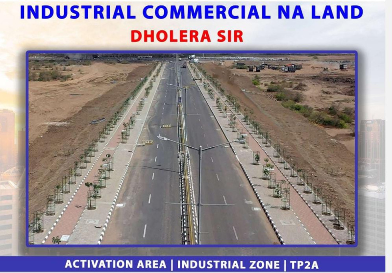 10000 Sq. Yards Industrial Land / Plot For Sale In Dholera, Ahmedabad