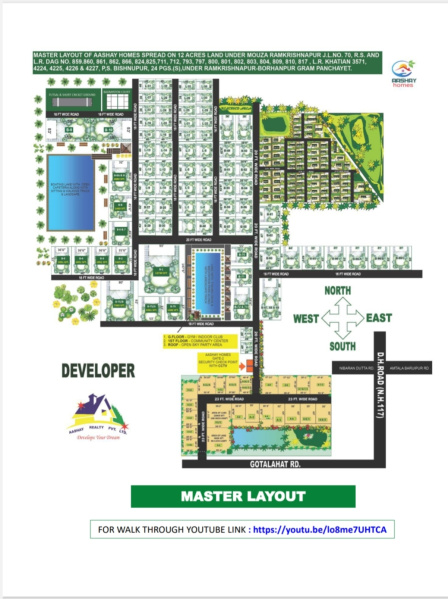 READY TO MOVE PLOT SELL ON D H ROAD