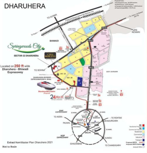 120 Sq. Yards Residential Plot for Sale in Sector 22, Dharuhera