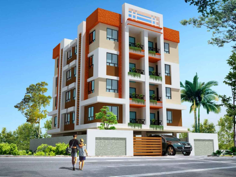 3 BHK Flats & Apartments for Sale in New Town, Kolkata (1250 Sq.ft.)