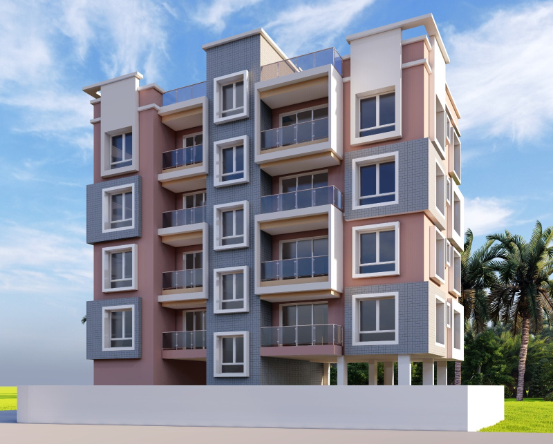 2 BHK Flats & Apartments for Sale in West Bengal (990 Sq.ft.)