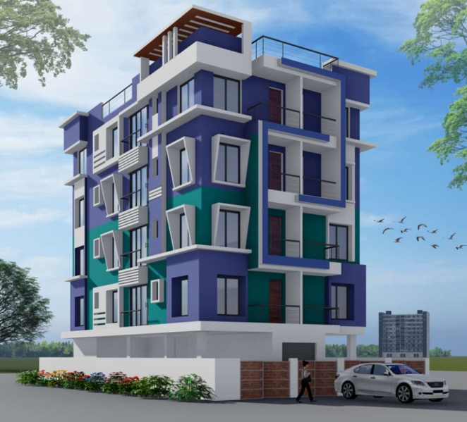 2 BHK Flats & Apartments for Sale in Action Area II, Kolkata (990 Sq.ft.)