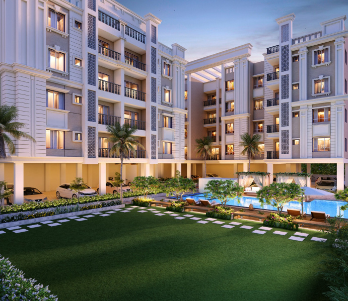 2 BHK Flats & Apartments for Sale in West Bengal (600 Sq.ft.)