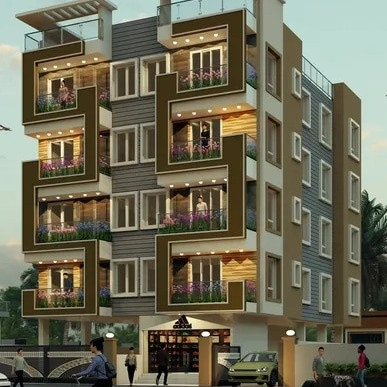 3 BHK Flats & Apartments for Sale in Kolkata (1250 Sq.ft.)