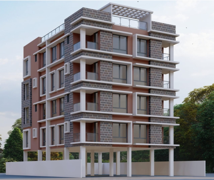 3 BHK Flats & Apartments for Sale in Action Area IIB, Kolkata (1250 Sq.ft.)