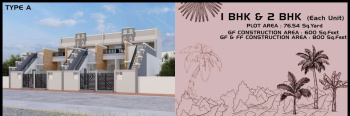 2 BHK Individual Houses for Sale in Mundra, Kutch (800 Sq.ft.)