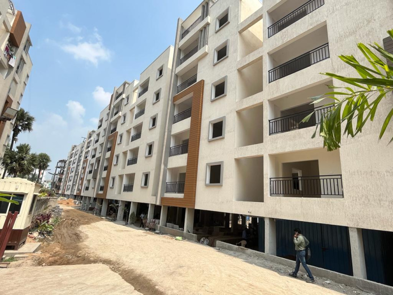 3 BHK Flats & Apartments for Sale in Nacharam, Hyderabad (1256 Sq.ft.)