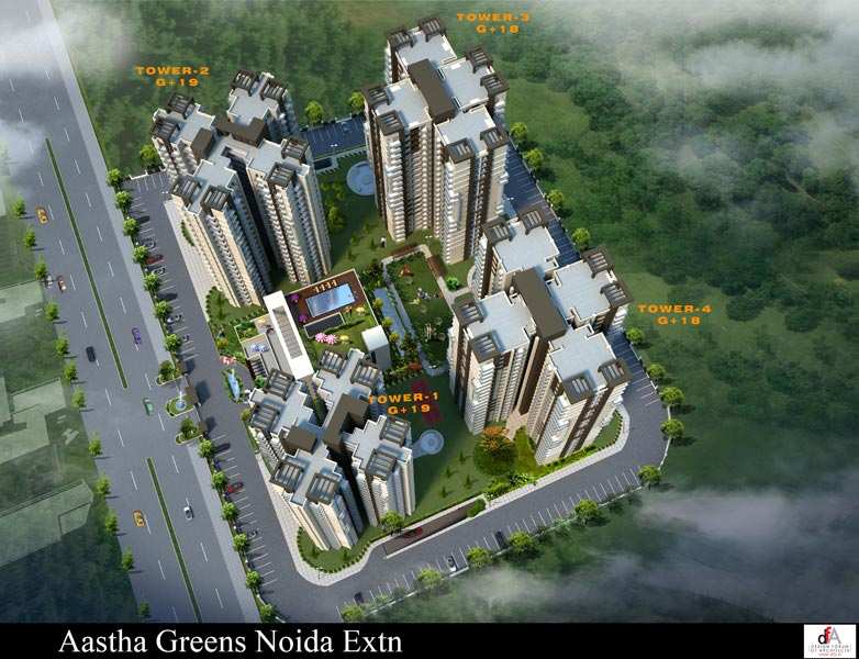3 BHK Flats & Apartments for Sale in Greater Noida West, Greater Noida (1781 Sq.ft.)