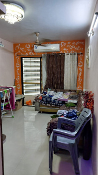 For sale 1bhk flat with furniture in Dindoli Surat