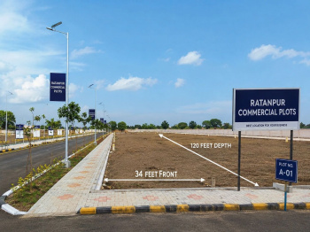 Commercial Lands /Inst. Land for Sale in Ratanpur Road, Bilaspur (4080 Sq.ft.)