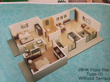 2 BHK Flats & Apartments for Sale in Palghar East, Palghar (1000 Sq.ft.)