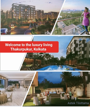 2 BHK Flats & Apartments for Sale in Thakurpukur, Kolkata (589 Sq.ft.)
