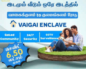 Residential Plot for Sale in Kulamangalam, Madurai (1.5 Cent)