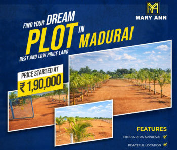 Residential Plot for Sale in Varichiyur, Madurai (435.6 Sq.ft.)