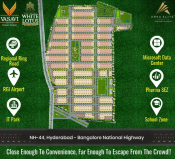 180 Sq. Yards Residential Plot for Sale in Hyderabad