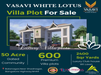 180 Sq. Yards Residential Plot for Sale in Balanagar, Mahbubnagar