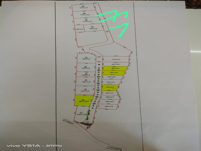 5000 Sq.ft. Agricultural/Farm Land for Sale in Yercaud, Salem