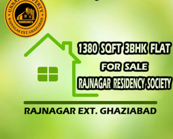 3 BHK Flats & Apartments for Sale in Raj Nagar Extension, Ghaziabad (982 Sq.ft.)