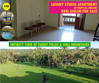 1 BHK Flats & Apartments for Sale in Oxel, Bardez, Goa (55 Sq. Meter)