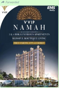 3 BHK Flats & Apartments for Sale in NH 24 Highway, Ghaziabad (1635 Sq.ft.)