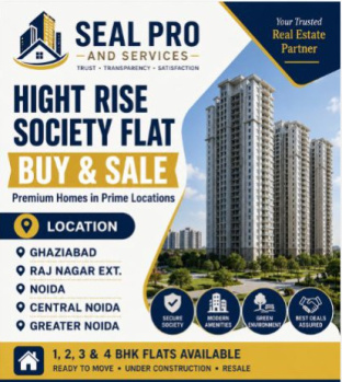 Flats & Apartments for Sale in Sector 73, Noida (1350 Sq.ft.)