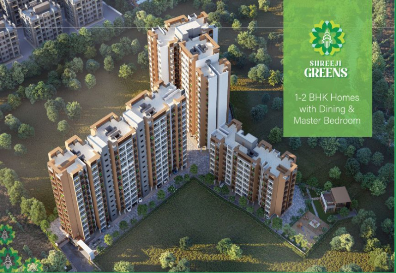 1 BHK Flats & Apartments for Sale in Badlapur East, Thane (413 Sq.ft.)