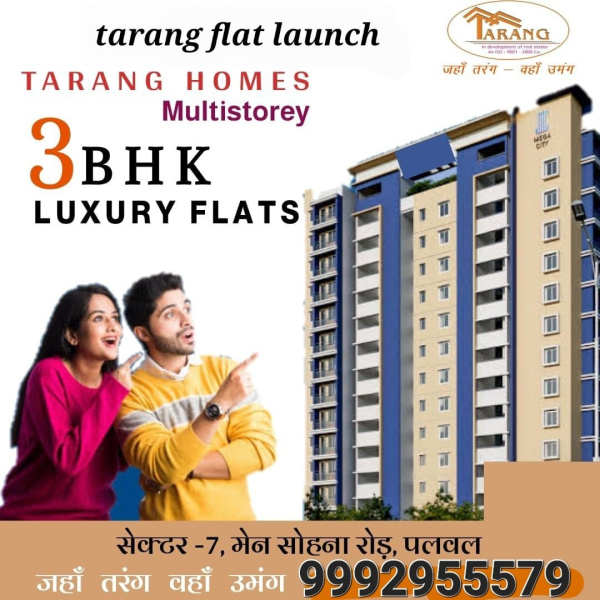 3 BHK Flats & Apartments for Sale in Haryana