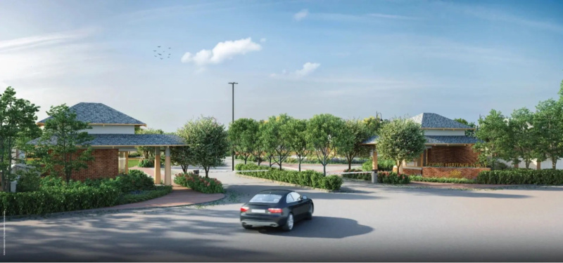 1301 Sq.ft. Residential Plot For Sale In Ajwa Road, Vadodara