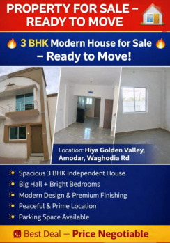 Independent House for Sale in Waghodia Road, Vadodara (1560 Sq.ft.)