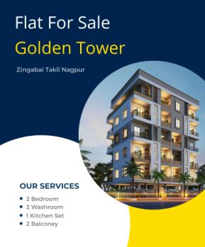 3 BHK Flats & Apartments for Sale in Godhani, Nagpur (1000 Sq.ft.)
