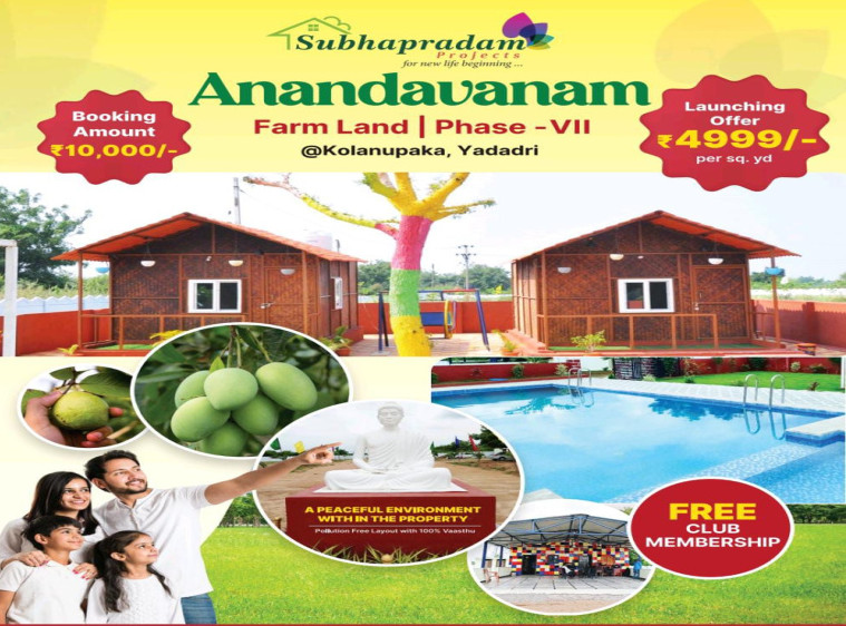 121 Sq. Yards Residential Plot For Sale In Kolanupaka, Yadadri Bhuvanagiri