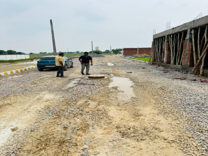 Residencial plot with bank loan