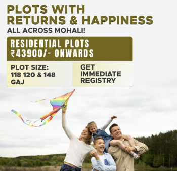 118 Sq. Yards Residential Plot for Sale in Sector 123, Mohali