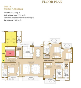 Flats & Apartments for Sale in Sector 150, Noida (3200 Sq.ft.)