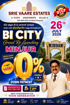 Residential Plot for Sale in Minjur, Chennai (1200 Sq.ft.)