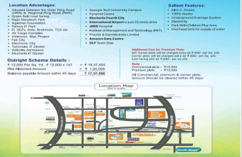 HMDA APPROVED PROJECTS  NEAR BY REGIONAL RING ROAD OPP 100 FIT RADIAL RING ROAD