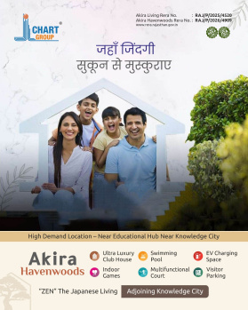 JDA approved and RERA registered project