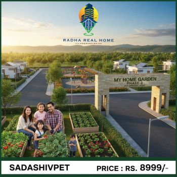 Residential Plot for Sale in Sadasivpet, Sangareddy (150 Sq. Yards)