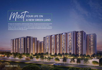 3 BHK Flats & Apartments for Sale in Pocharam, Hyderabad (1585 Sq.ft.)